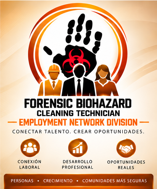 Forensic Biohazard Cleaning Technician Employment logo